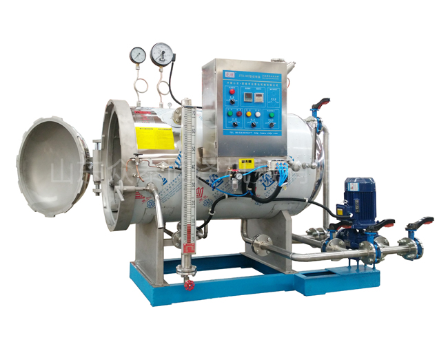Laboratory type food sterilization pot