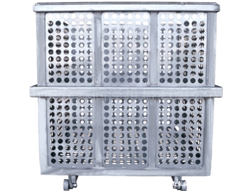 Steam, water bath equipment sterilization basket